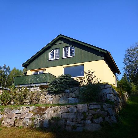 Exklusives Ferienhaus "Waldzauber" Ruhe Und Natur Pur Am Waldrand Geniessen Schönheide Exterior foto